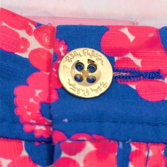 LILLY PULITZER Nicki Skort Ikat Blue Ocean Small NEW Sz 2 RARE!